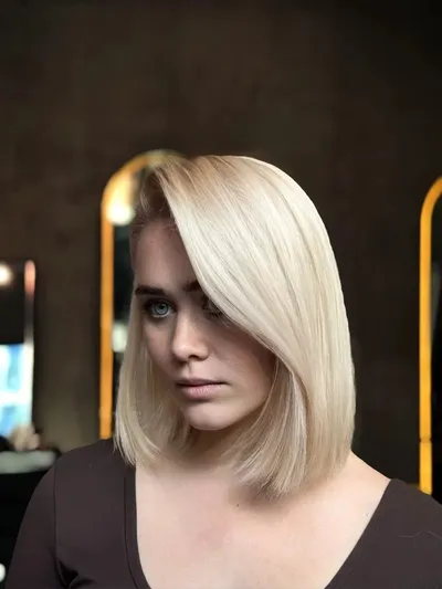 Бежево-перламутровый блонд